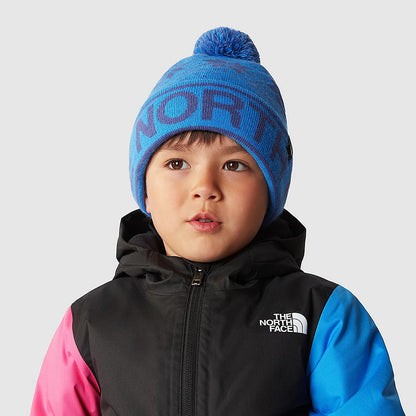 Bonnet à Pompon Enfant Ski Tuke bleu THE NORTH FACE