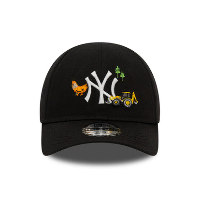 Casquette Bébé 9FORTY MLB Icon New York Yankees noir-blanc NEW ERA