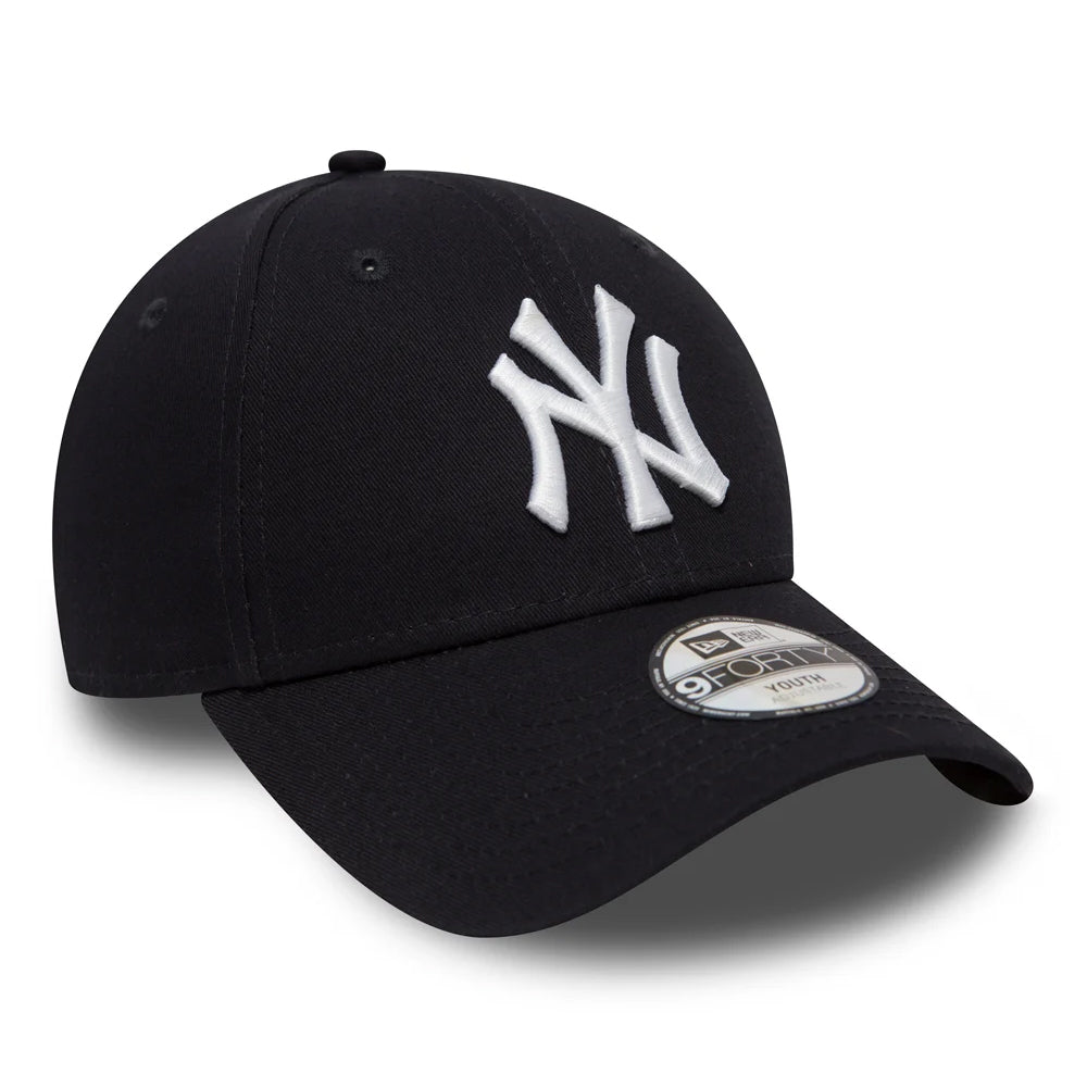 Casquette Enfant 9FORTY MLB League Essential New York Yankees bleu marine NEW ERA