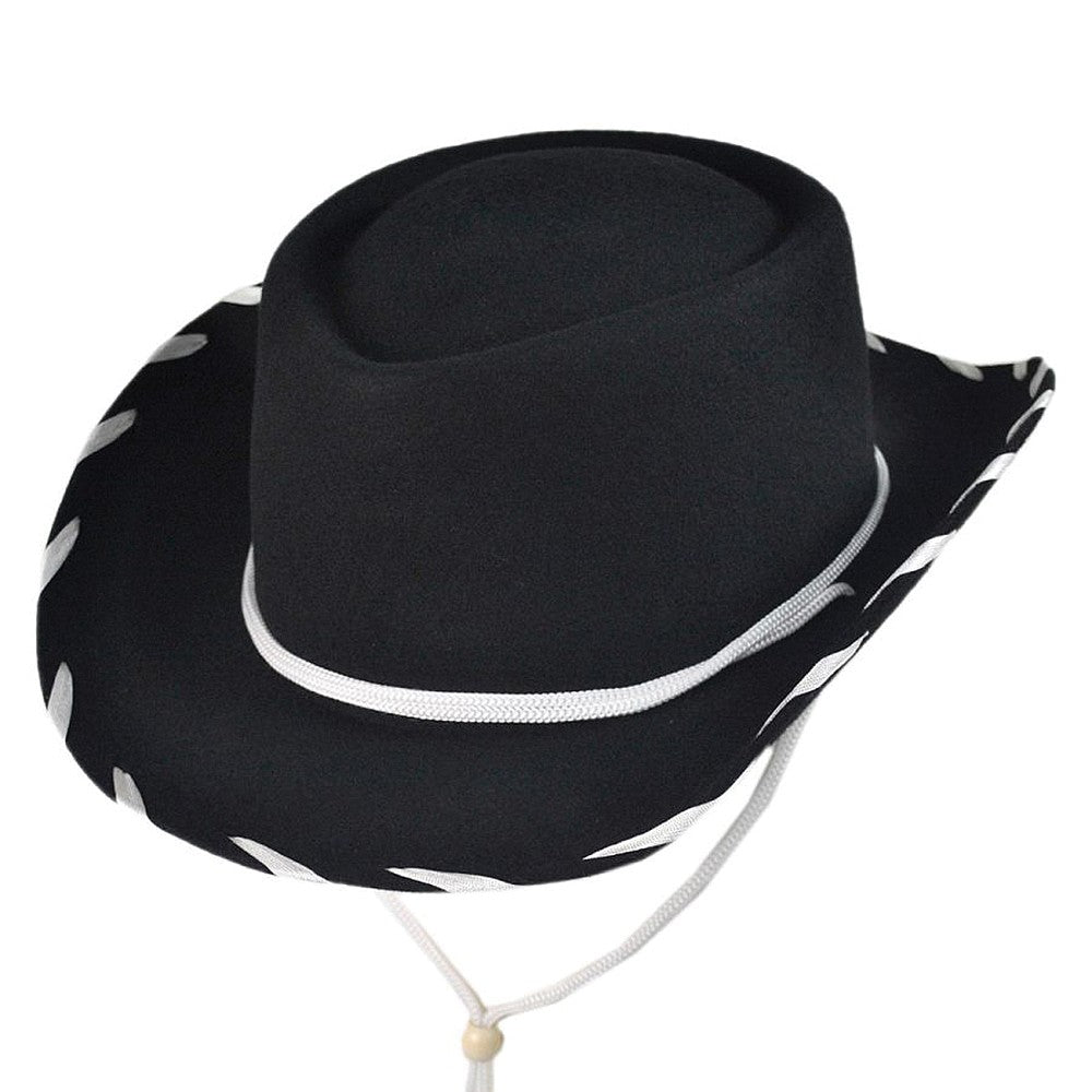 Chapeau de Cowboy Enfant noir-blanc JAXON & JAMES