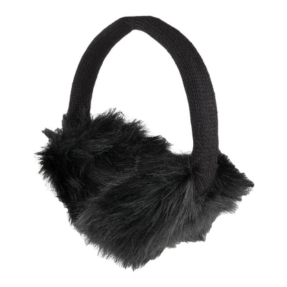 Cache-Oreilles en Fausse Fourrure noir VILLAGE HATS