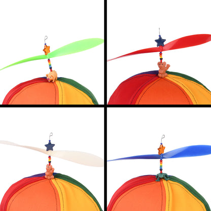Bonnet à Hélice multicolore INTERSTELLAR PROPELLER