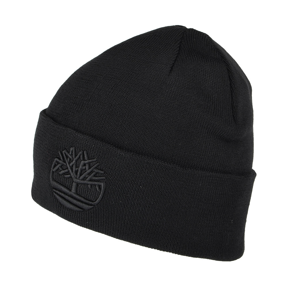 Bonnet Recyclé Broderie 3D Ton Sur Ton noir TIMBERLAND