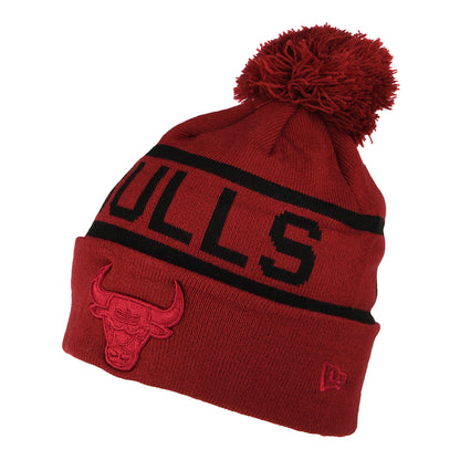 Bonnet à Pompon NBA Tonal Jake Cuff Chicago Bulls cardinal NEW ERA