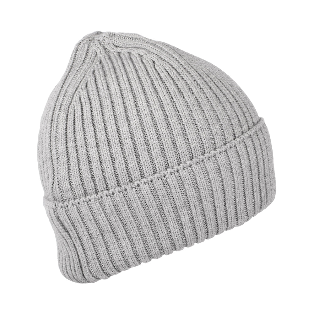 Bonnet Côtelé TJM Flag gris chiné TOMMY HILFIGER