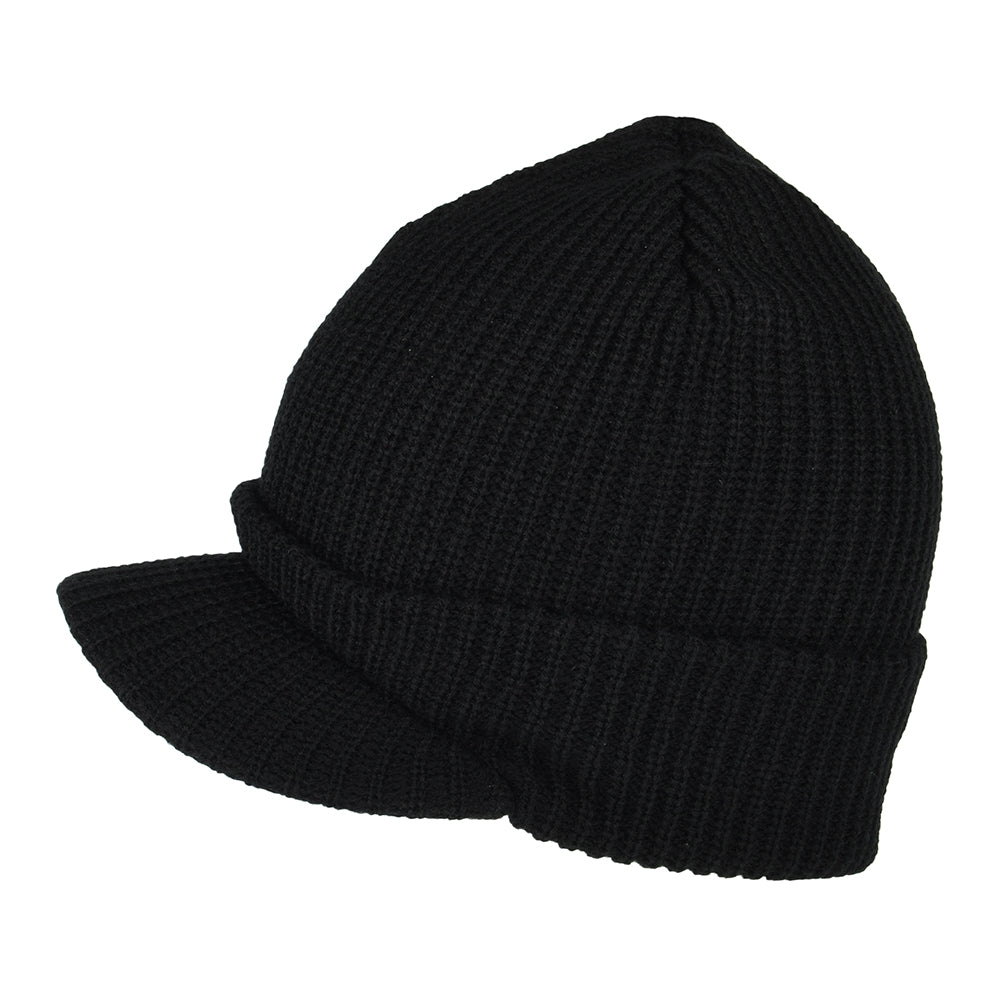 Bonnet à Visière One Star noir HUF