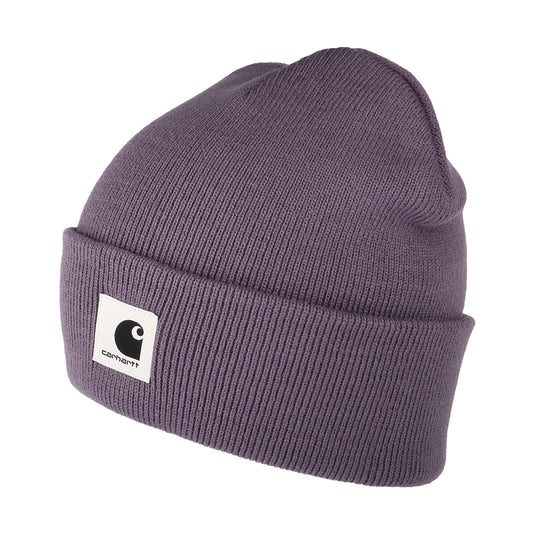 Bonnet à Revers Ashley violet clair CARHARTT WIP