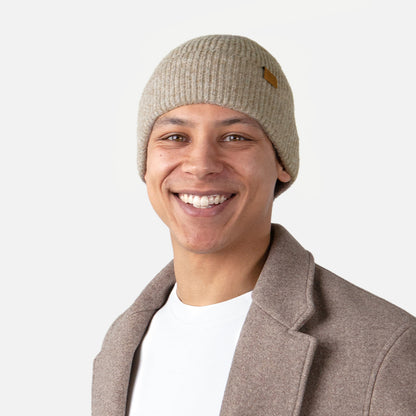 Bonnet à Revers Willian marron clair BARTS