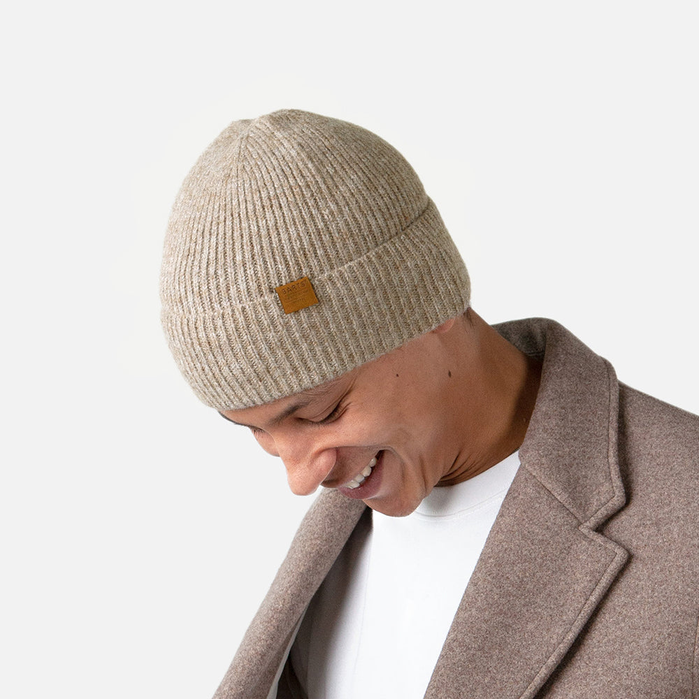 Bonnet à Revers Willian marron clair BARTS