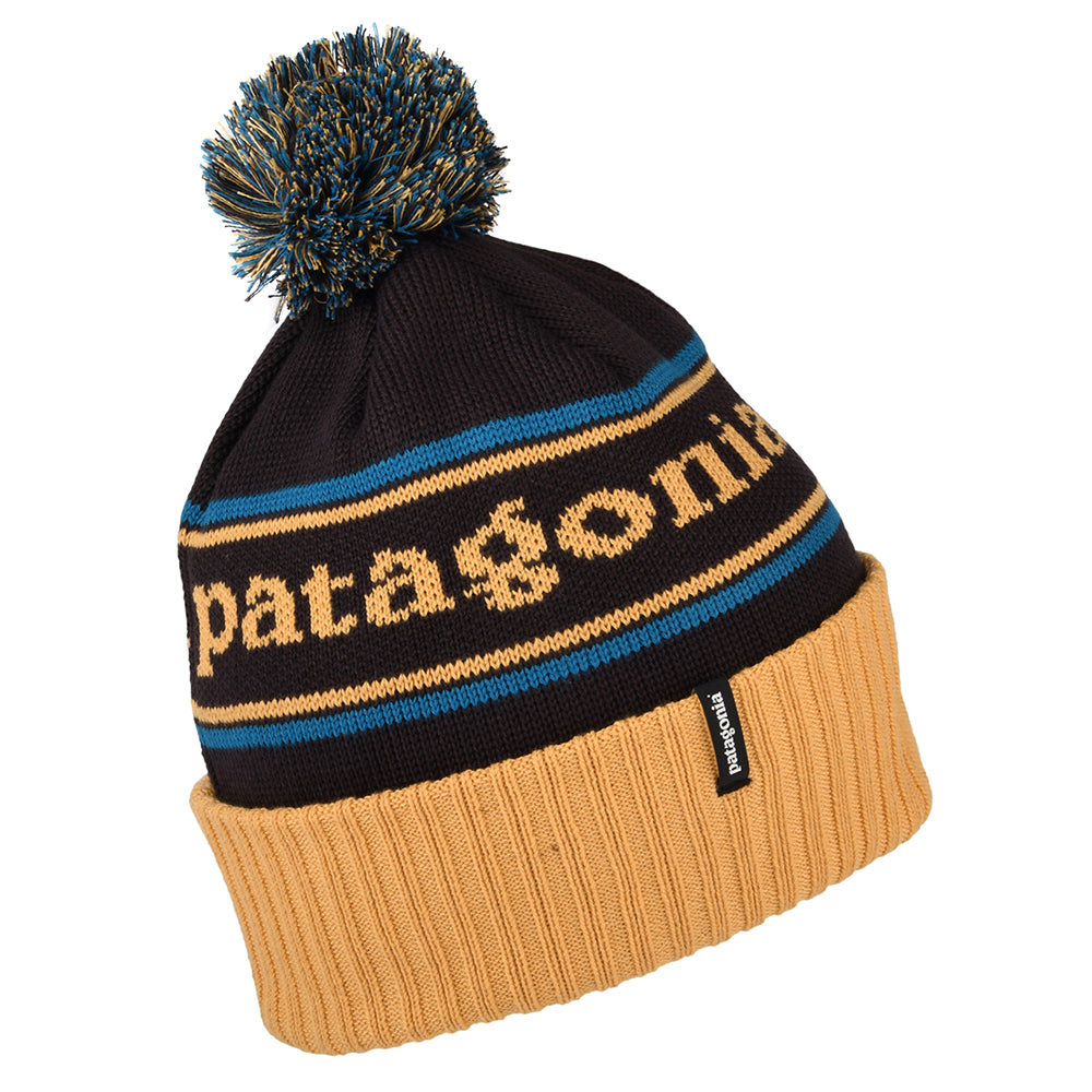 Bonnet à Pompon Powder Town camel-multi PATAGONIA