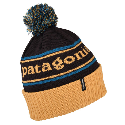 Bonnet à Pompon Powder Town camel-multi PATAGONIA