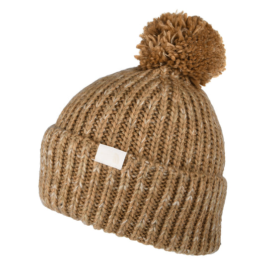 Bonnet à Pompon Cozy Chunky camel THE NORTH FACE