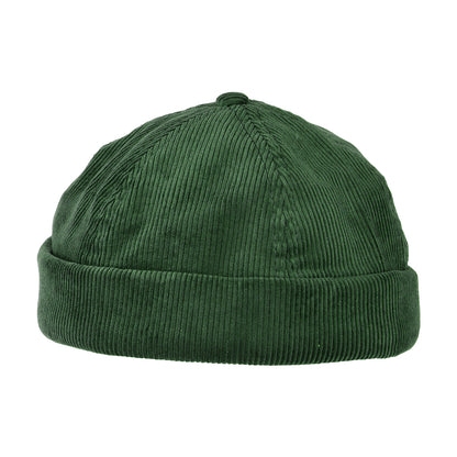Bonnet Miki Breton en Velours Côtelé Délavé olive NEW BALANCE