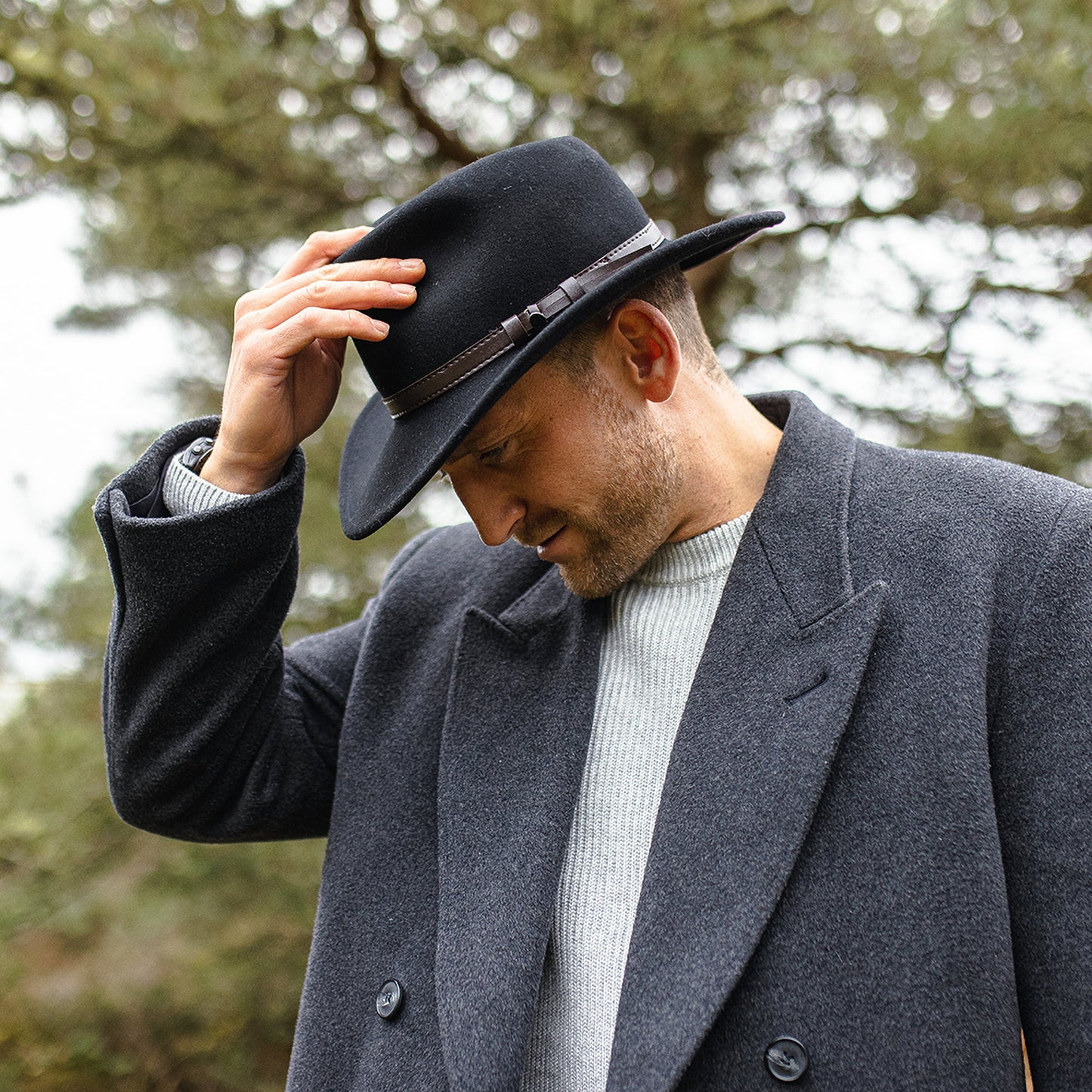 Chapeau Australien Déformable noir JAXON & JAMES - VENTE EN GROS