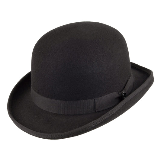Chapeau Melon en Laine Feutrée noir JAXON & JAMES - VENTE EN GROS