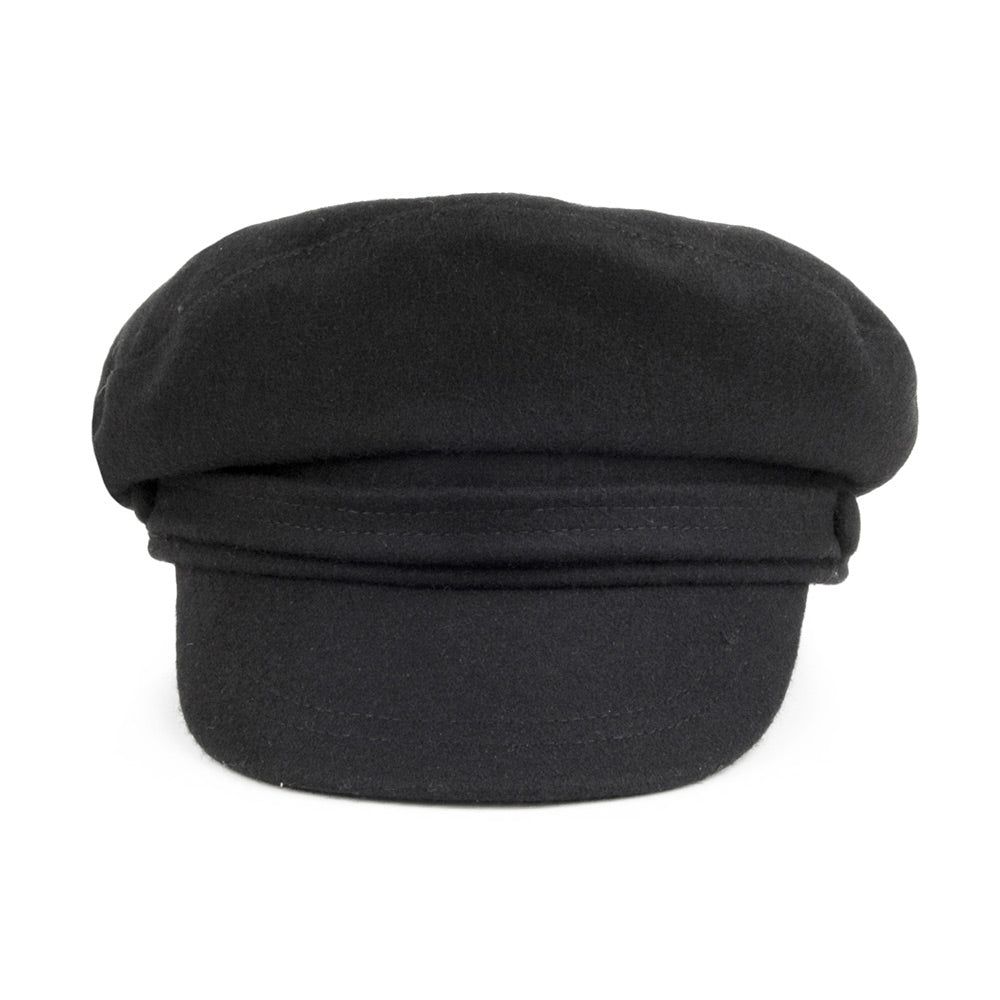 Casquette de Marin en Laine noir JAXON & JAMES - VENTE EN GROS
