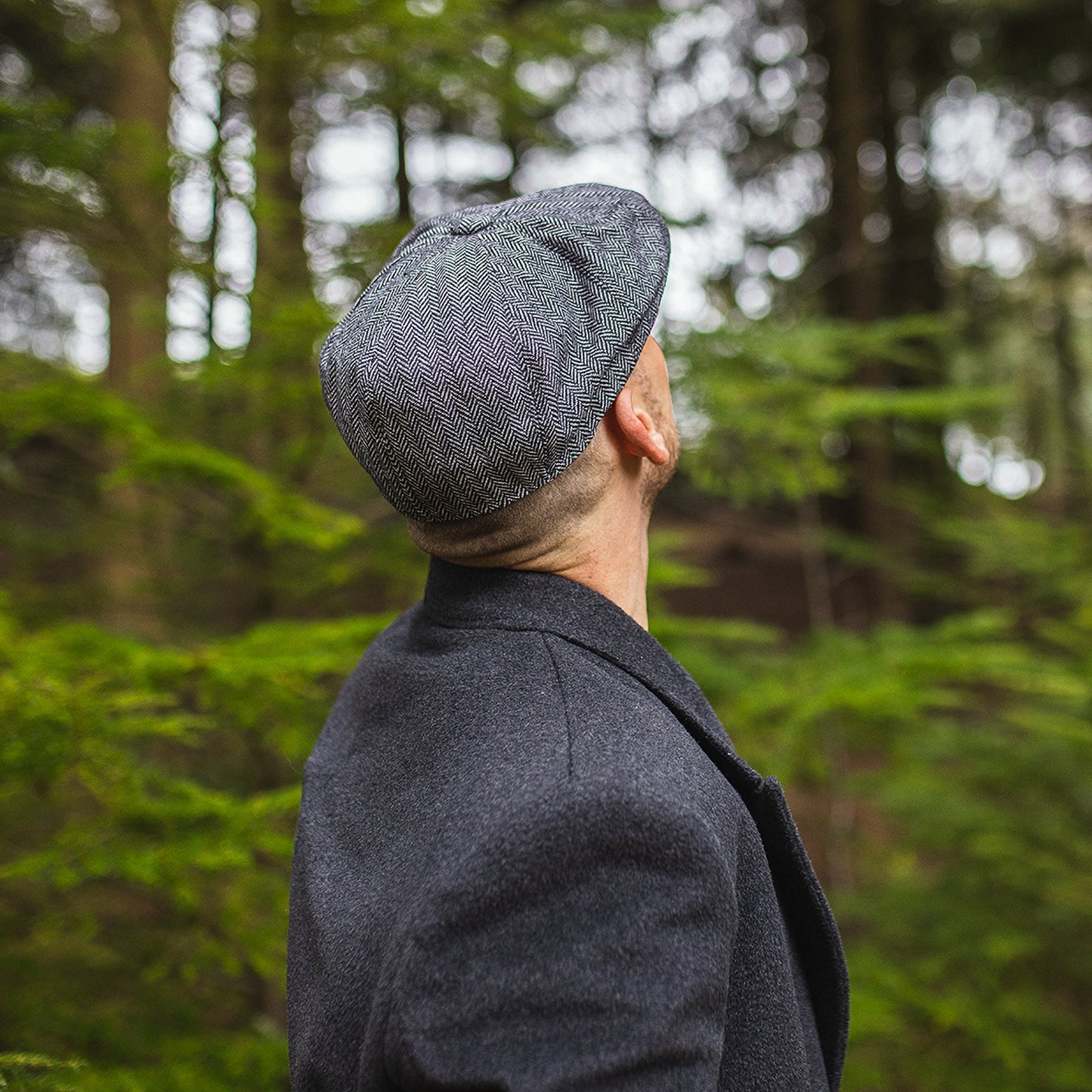 Casquette Gavroche à Chevrons gris JAXON & JAMES - VENTE EN GROS