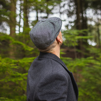 Casquette Gavroche à Chevrons gris JAXON & JAMES - VENTE EN GROS