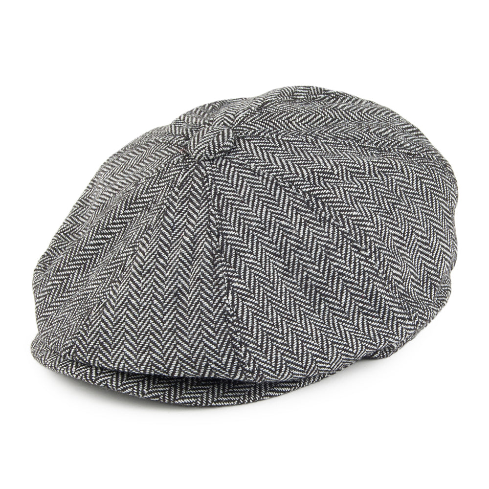 Casquette Gavroche à Chevrons gris JAXON & JAMES - VENTE EN GROS