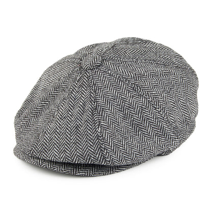 Casquette Gavroche à Chevrons gris JAXON & JAMES - VENTE EN GROS
