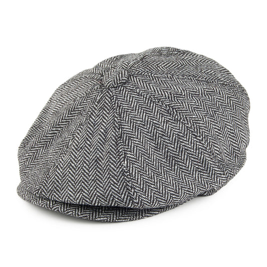 Casquette Gavroche à Chevrons gris JAXON & JAMES - VENTE EN GROS