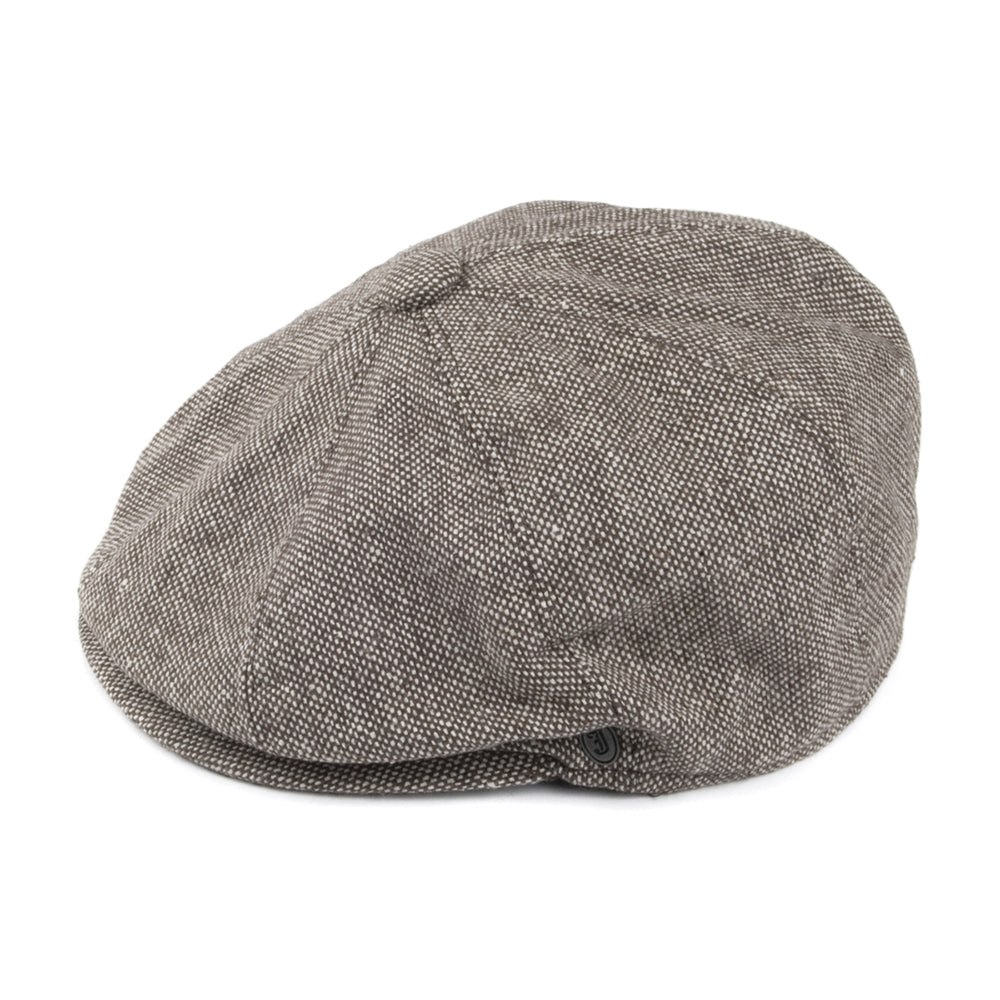Casquette Gavroche Marl Tweed marron JAXON & JAMES - VENTE EN GROS