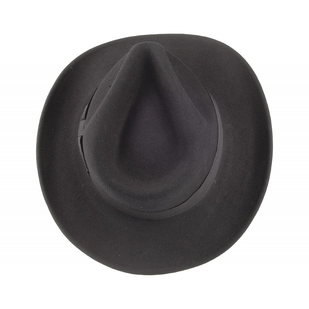 Chapeau Fedora Ford noir JAXON & JAMES - VENTE EN GROS