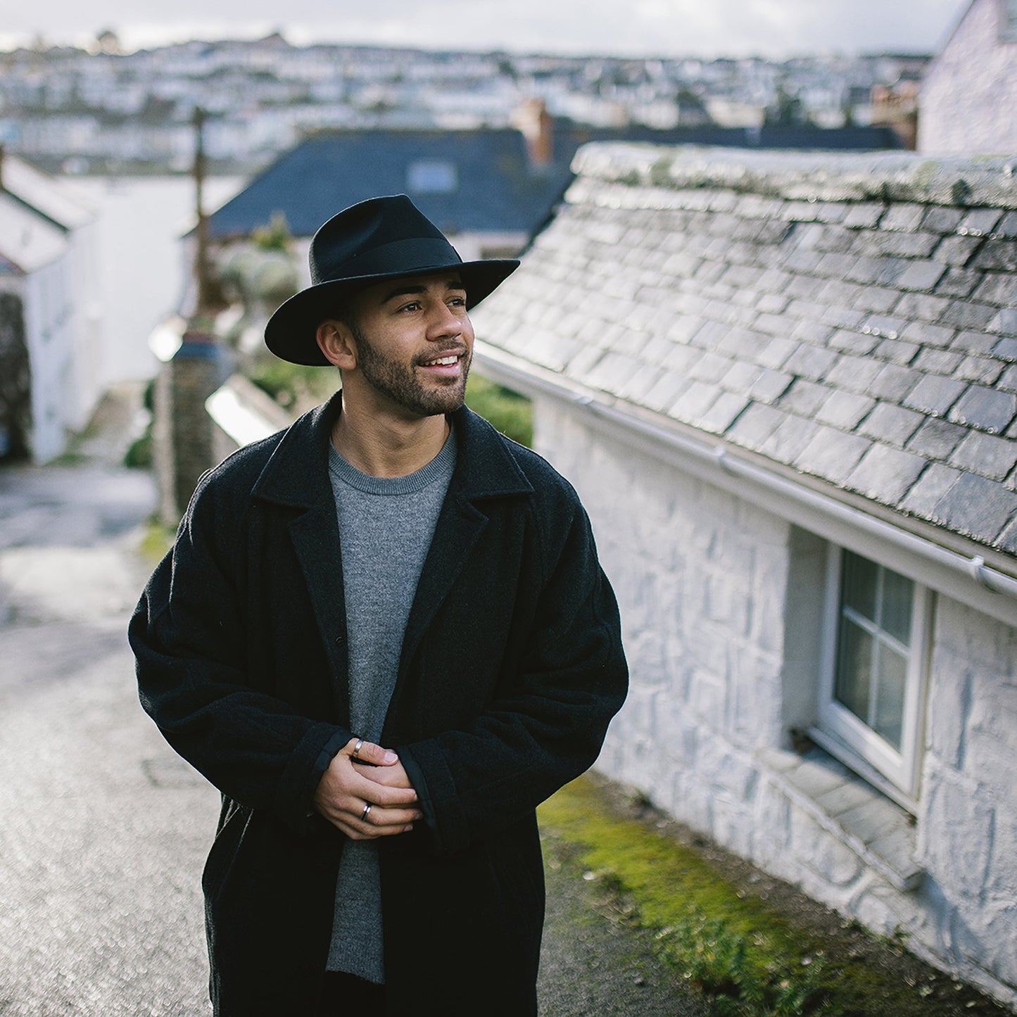Chapeau Fedora Ford noir JAXON & JAMES - VENTE EN GROS