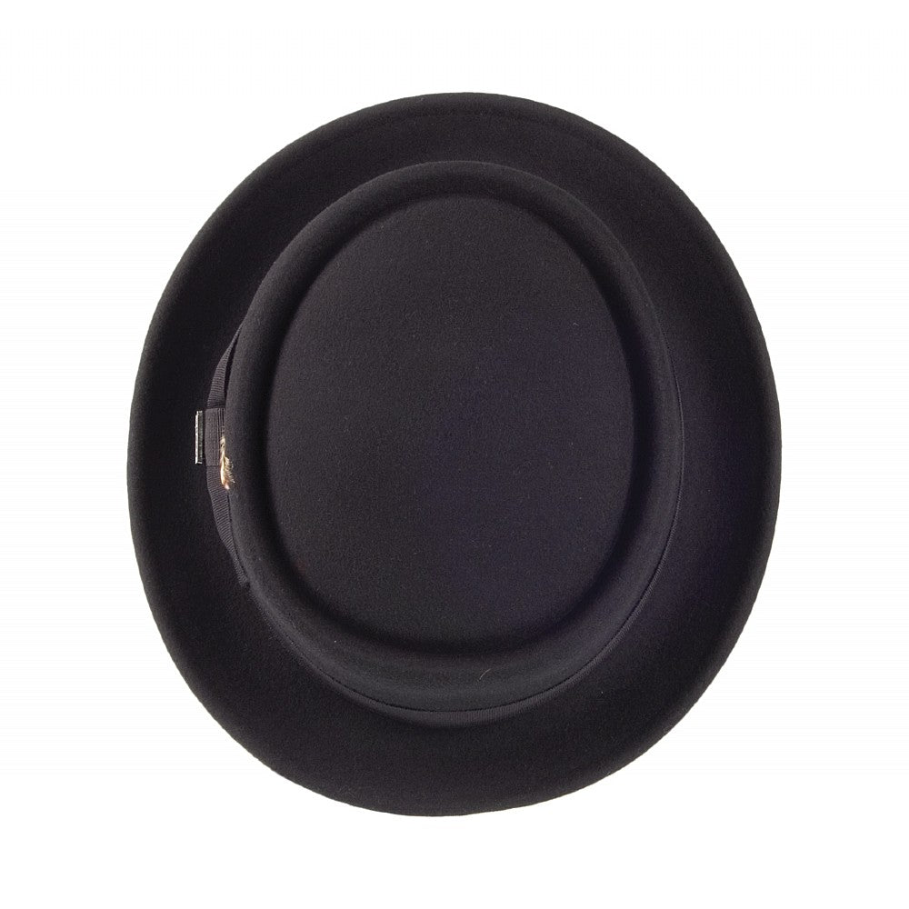 Chapeau Pork Pie déformable noir JAXON & JAMES - VENTE EN GROS