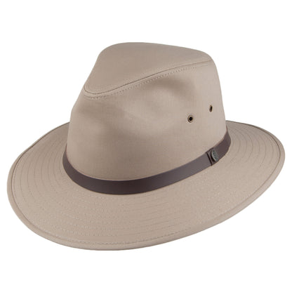 Chapeau Fedora Safari en coton JAXON & JAMES - VENTE EN GROS