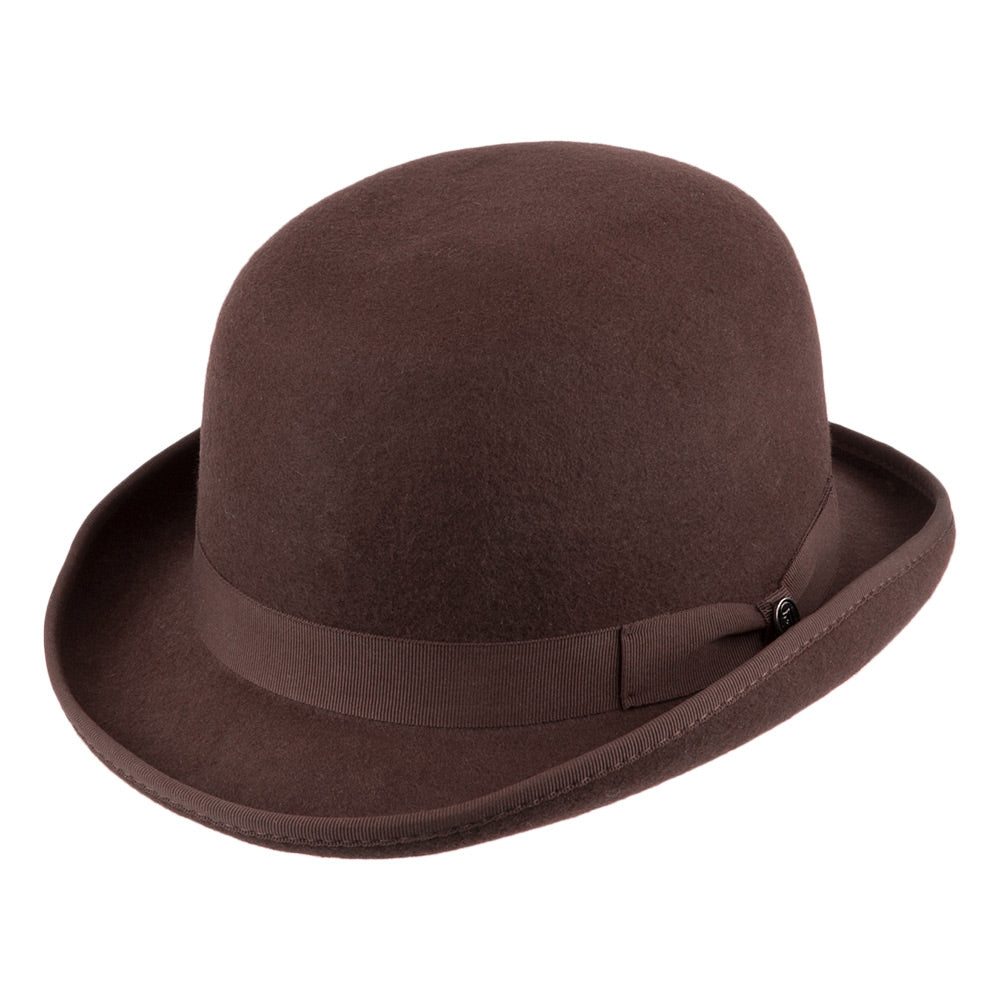 Chapeau Melon marron JAXON & JAMES - VENTE EN GROS