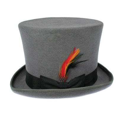 Chapeau Haut de Forme Victorien gris JAXON & JAMES - VENTE EN GROS
