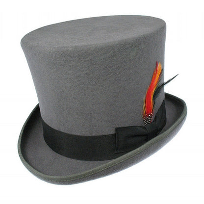 Chapeau Haut de Forme Victorien gris JAXON & JAMES - VENTE EN GROS