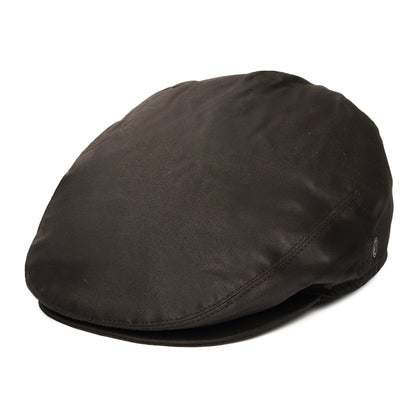 Casquette Plate en Toile Cirée marron JAXON & JAMES - VENTE EN GROS