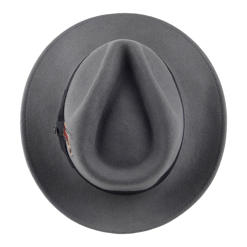 Chapeau Fedora Déformable C-Crown gris JAXON & JAMES - VENTE EN GROS
