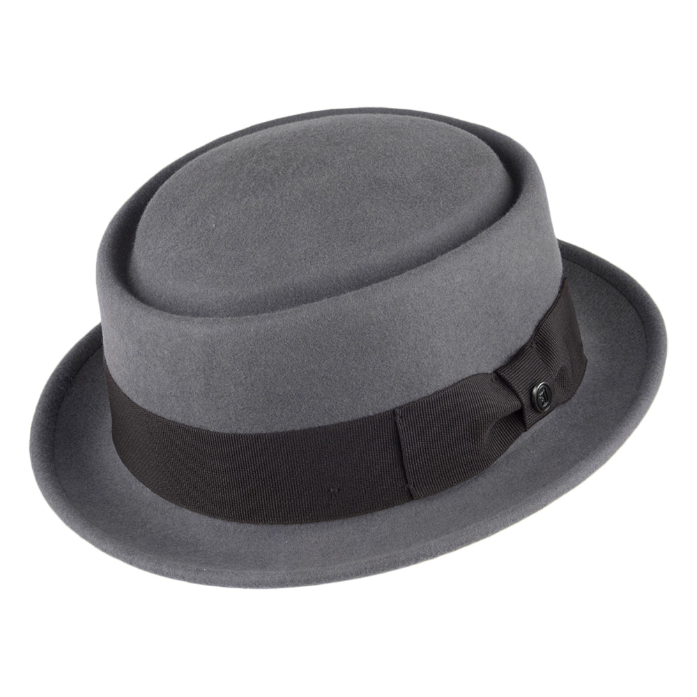 Chapeau Pork Pie Déformable gris JAXON & JAMES - VENTE EN GROS