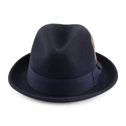 Chapeau Trilby Déformable Blues bleu marine JAXON & JAMES - VENTE EN GROS