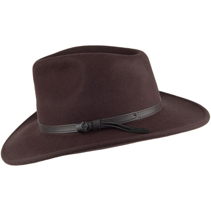 Chapeau Australien Déformable marron JAXON & JAMES - VENTE EN GROS