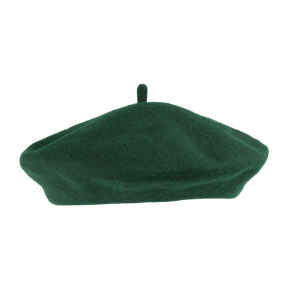 Béret Tendance en Laine vert foncé - VENTE EN GROS