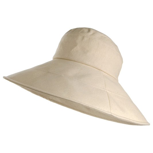 Chapeau d'Eté Monaco beige SUR LA TETE - VENTE EN GROS
