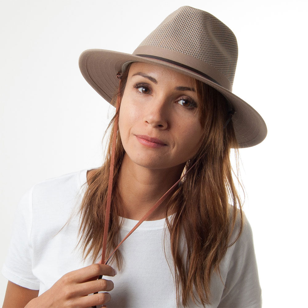 Chapeau Australien Ventilé khaki JAXON & JAMES - VENTE EN GROS