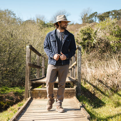 Chapeau Australien Ventilé khaki JAXON & JAMES - VENTE EN GROS