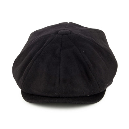 Casquette Gavroche en Pure Laine Harlem noir JAXON & JAMES - VENTE EN GROS