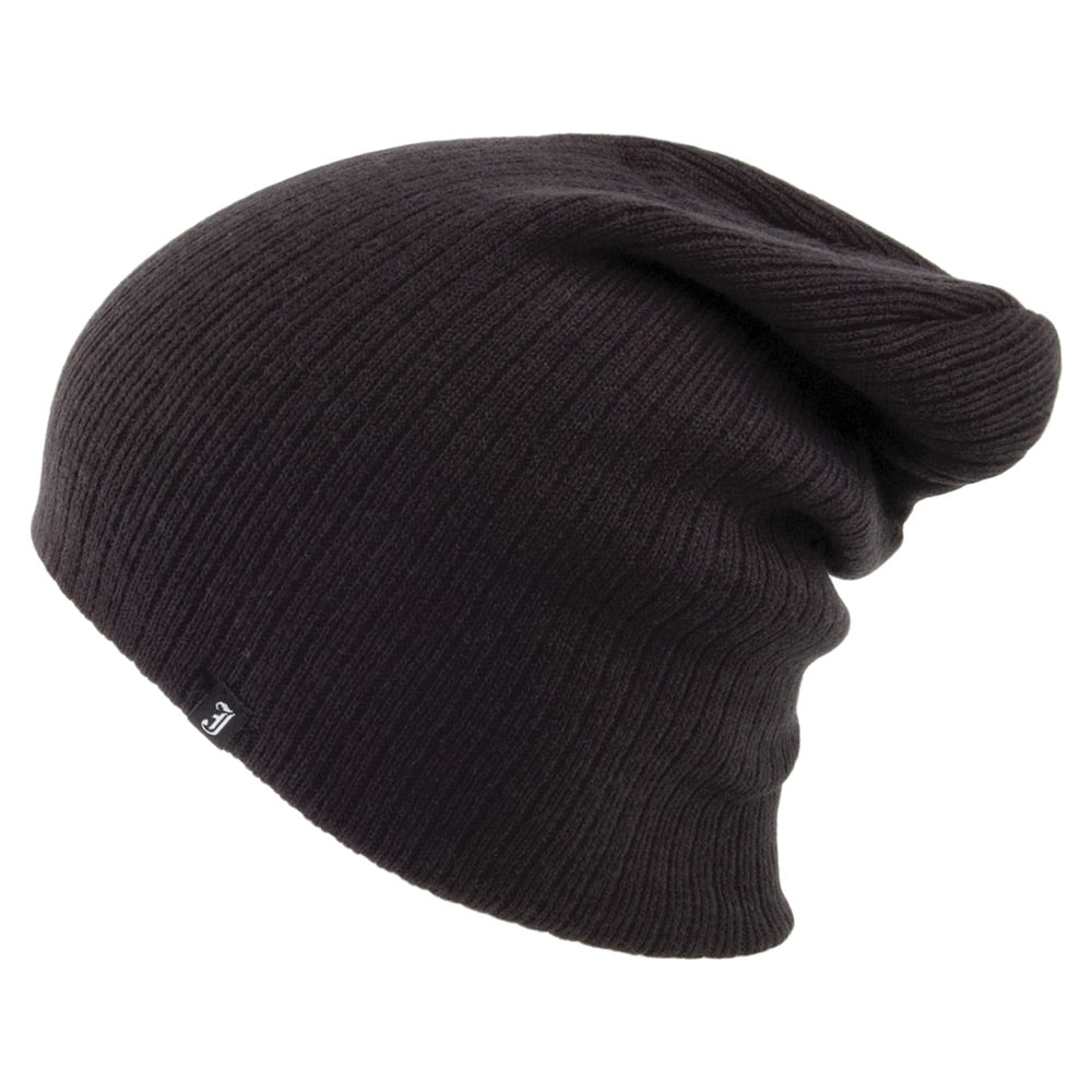 Bonnet Long à Rayures noir JAXON & JAMES - VENTE EN GROS