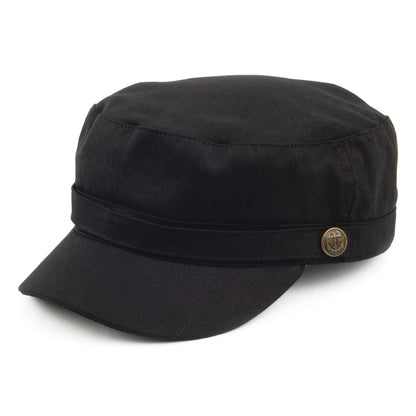 Casquette Militaire à Chevrons noir JAXON & JAMES - VENTE EN GROS