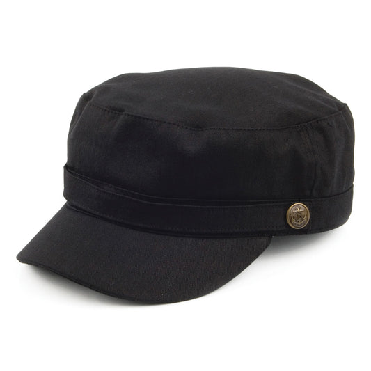Casquette Militaire à Chevrons noir JAXON & JAMES - VENTE EN GROS
