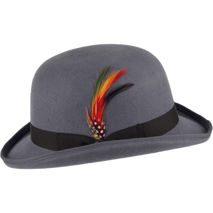 Chapeau Melon gris JAXON & JAMES - VENTE EN GROS