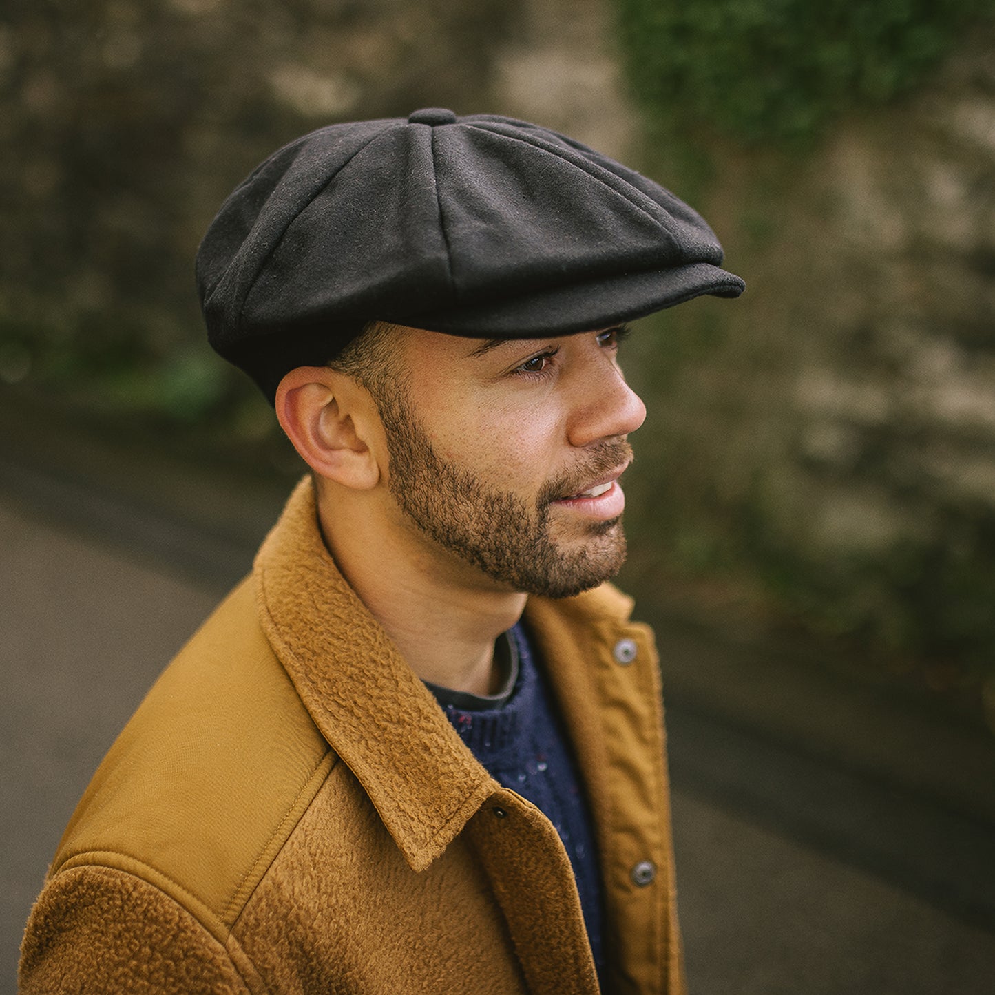 Casquette Gavroche La Grosse Pomme noir JAXON & JAMES - VENTE EN GROS