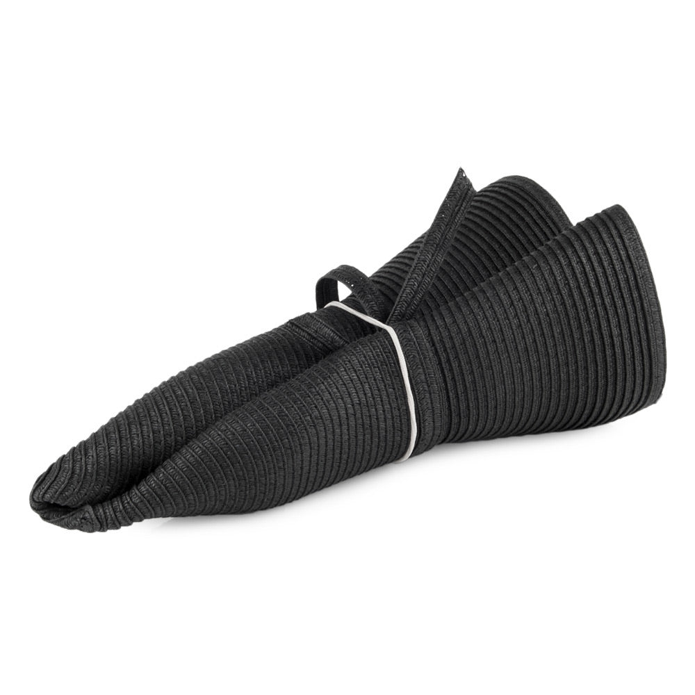 Chapeau d'Eté Traveller noir SUR LA TETE - VENTE EN GROS