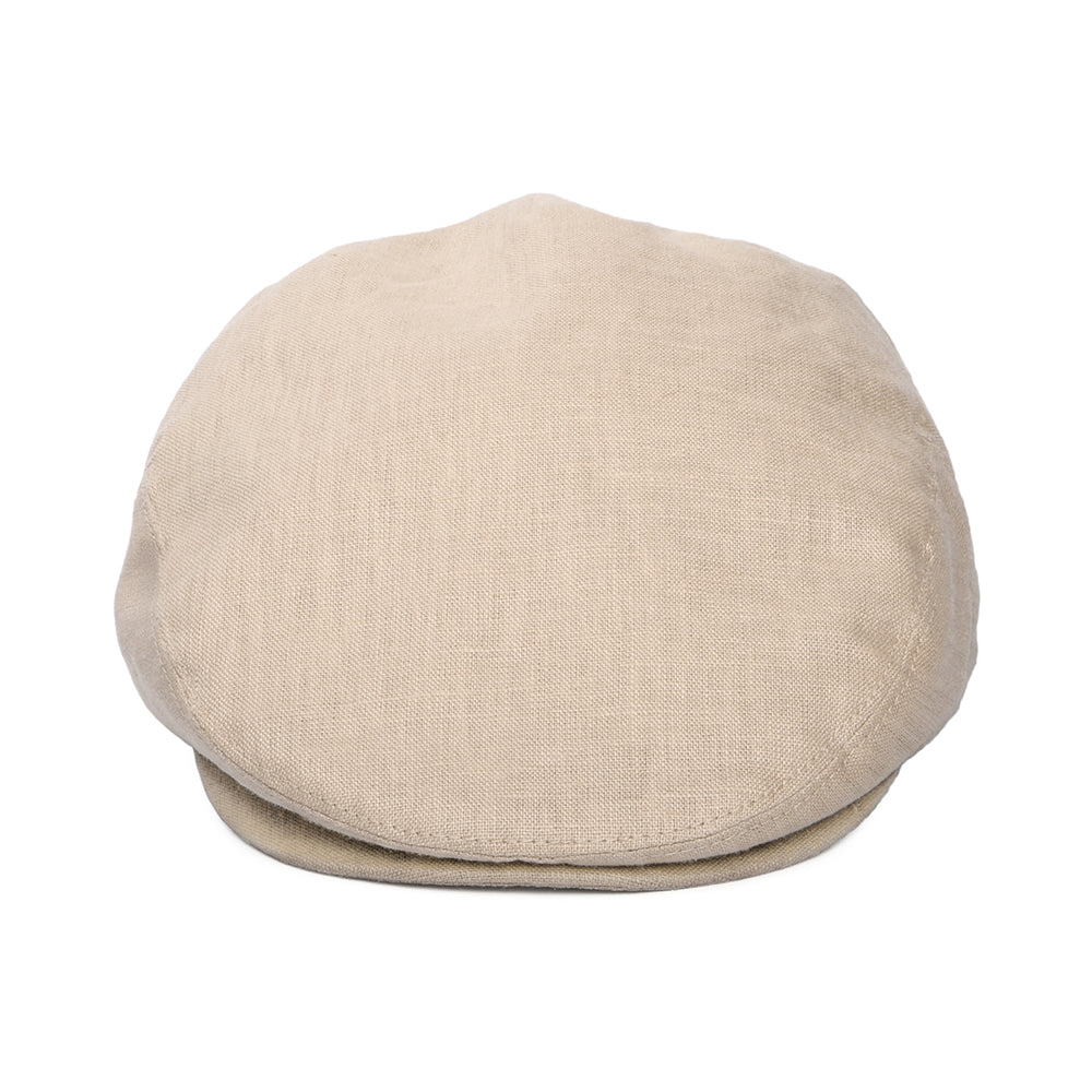 Casquette Plate en Lin naturel JAXON & JAMES - VENTE EN GROS